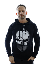 Laden Sie das Bild in den Galerie-Viewer, Hoodie Skull/Helm