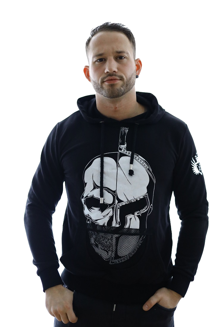Hoodie Skull/Helm