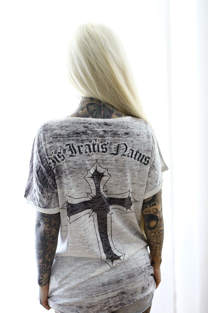 Girls Flame Helmet bling white